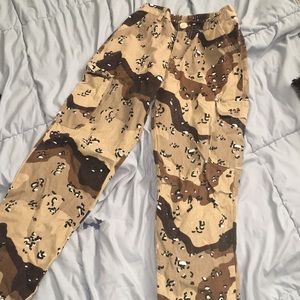 Desert camo pants